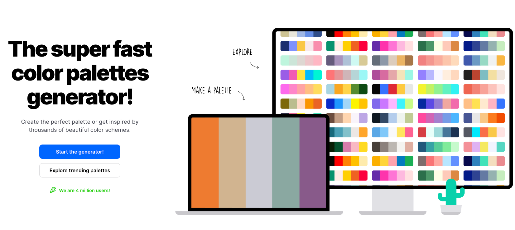 Coolors helps you improve your brand colors