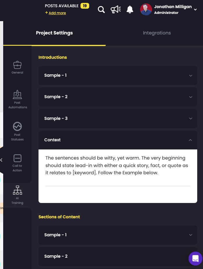 Content at Scale Custom Voice Persona