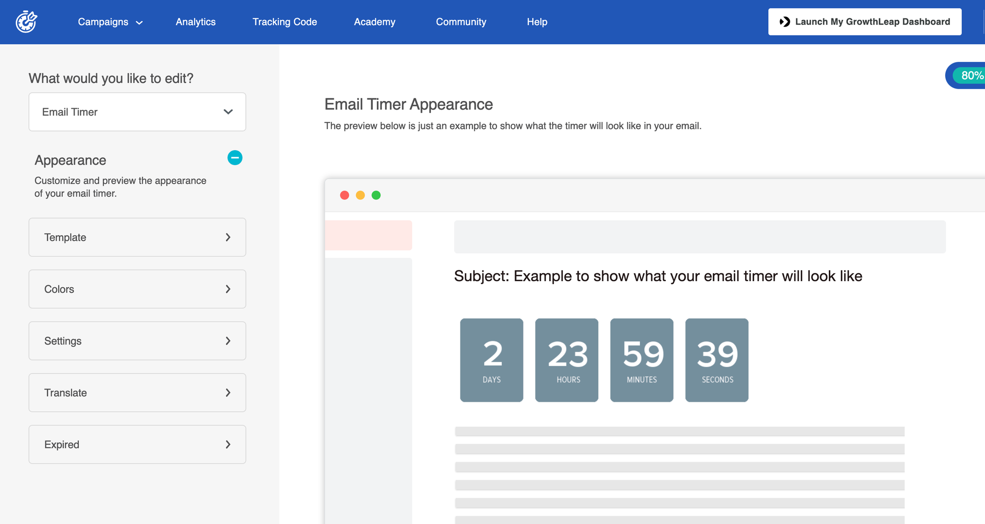 email countdown timers