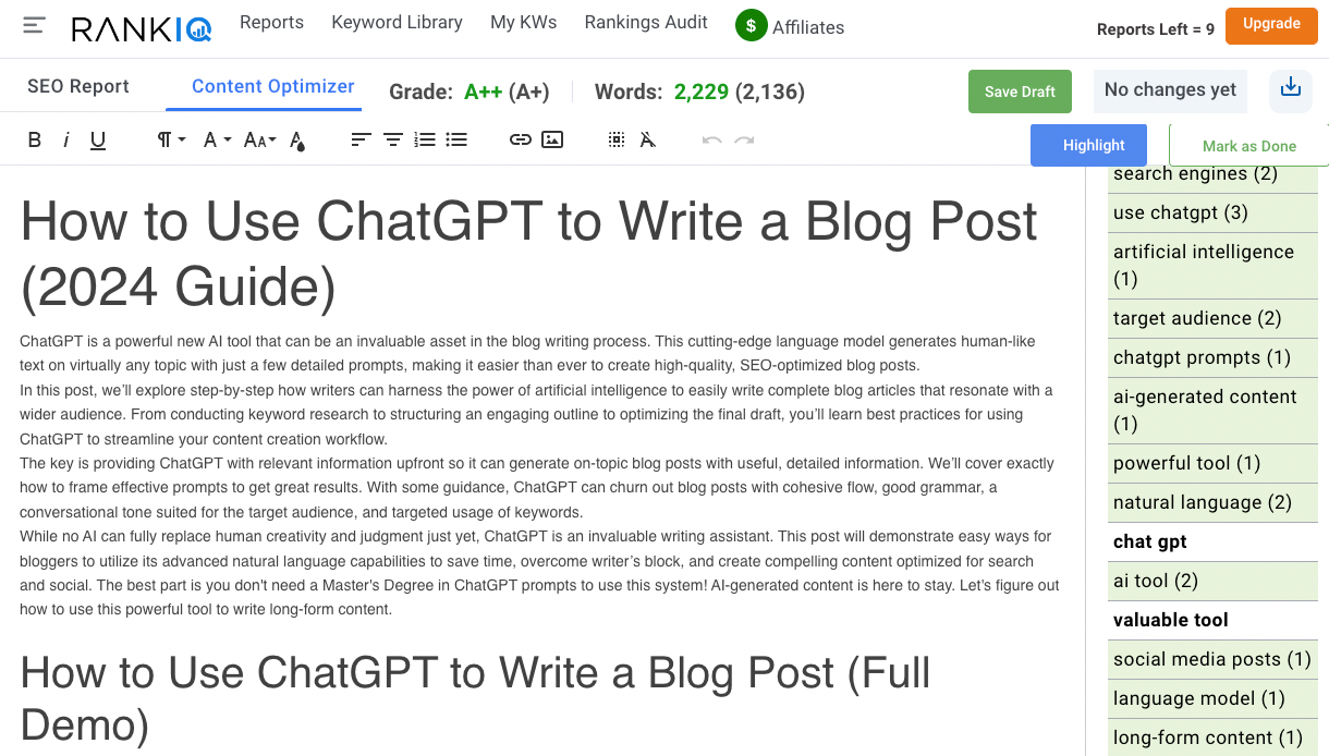 How to Use ChatGPT to Write a Blog Post (2024 Guide)