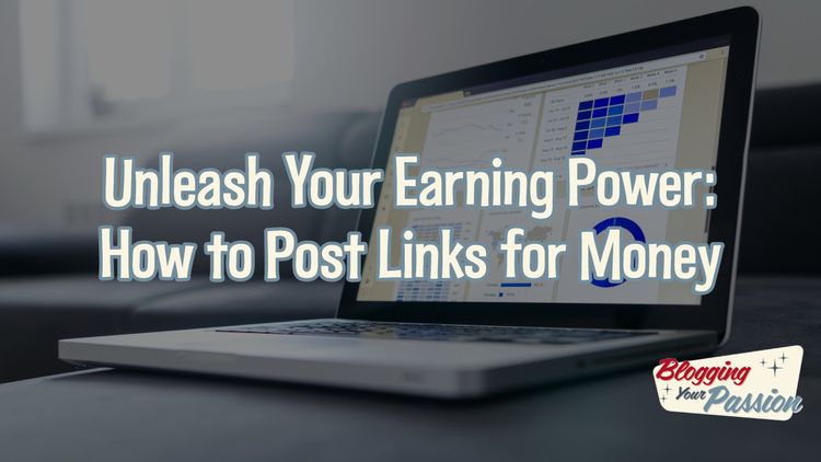 how to post links for money