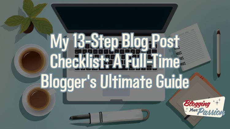 blog post checklist