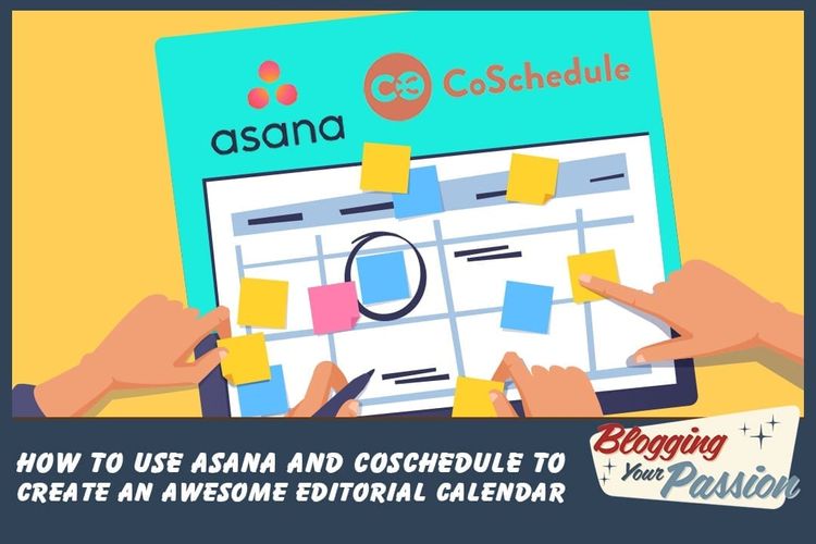 asana editorial calendar