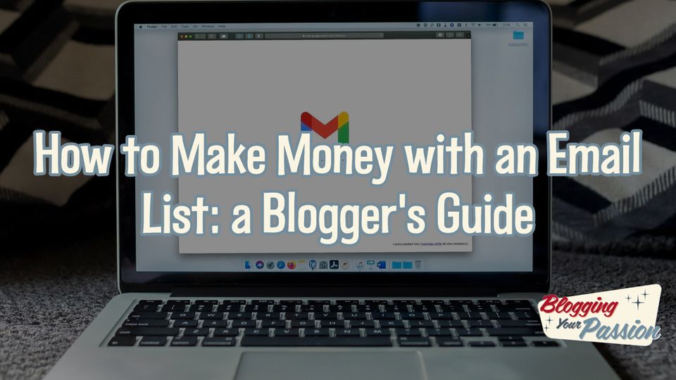 how to make money with an email list