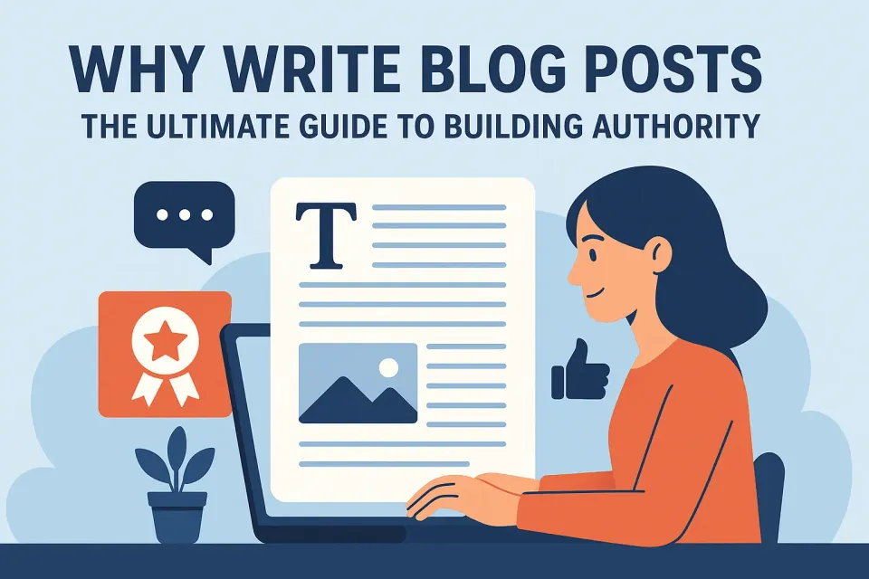 why write blog posts
