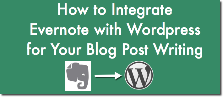 evernote to wordpress