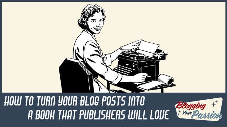 turn blog into book