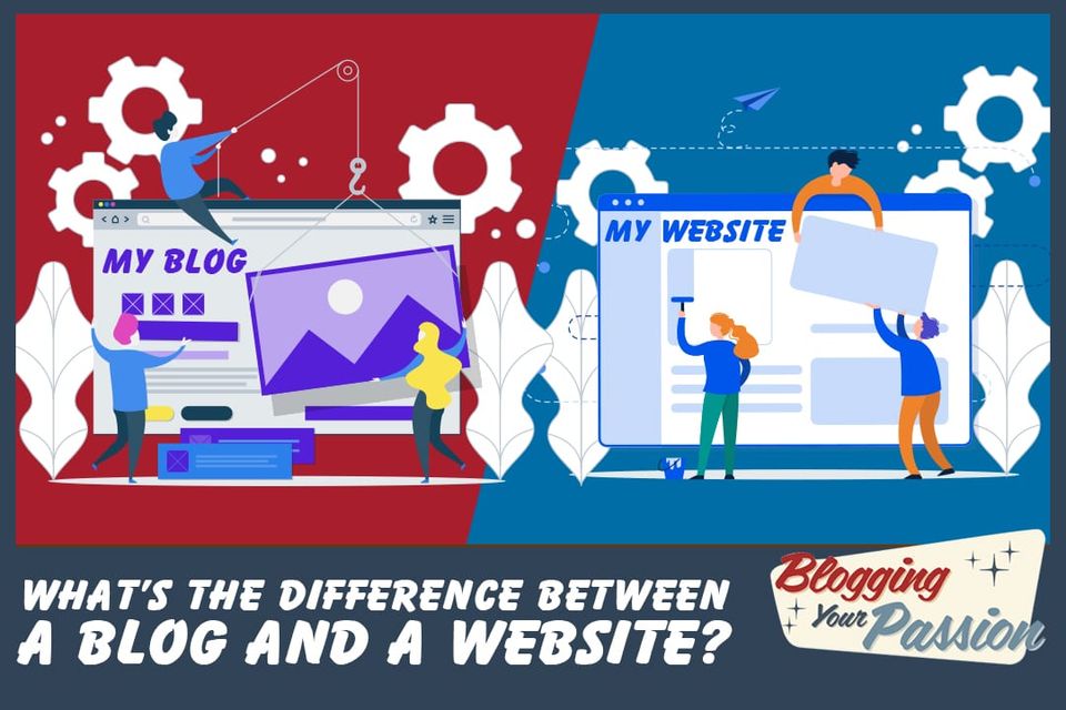 blog vs website