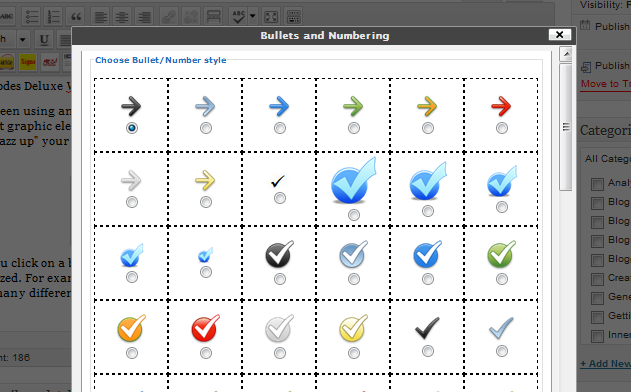 checkmarks