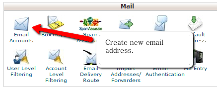 How to create an email address in cpanel