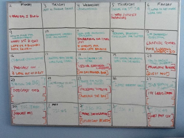 Visual Editorial Calendar Visual Editorial Calendar