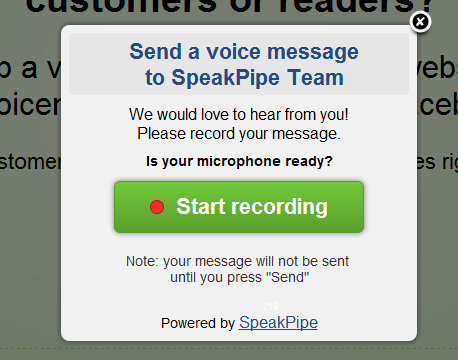 speakpipe_pic_2 SpeakPipe Review