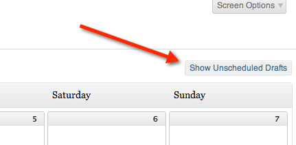 editorial calendar