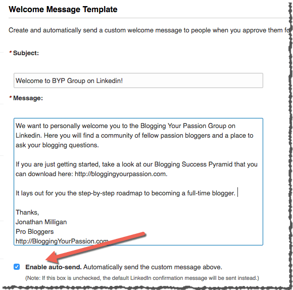 Linkedin Group Strategy