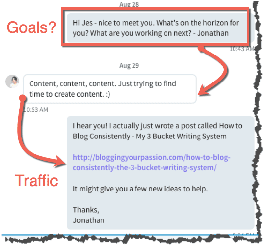 How to get traffic from Linkedin